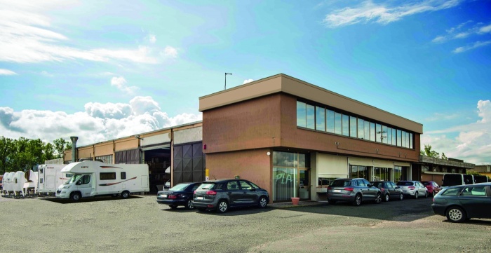 Colle di Val d'Elsa, Belvedere (Italy) motorhome manufacturing plant - Exterior
